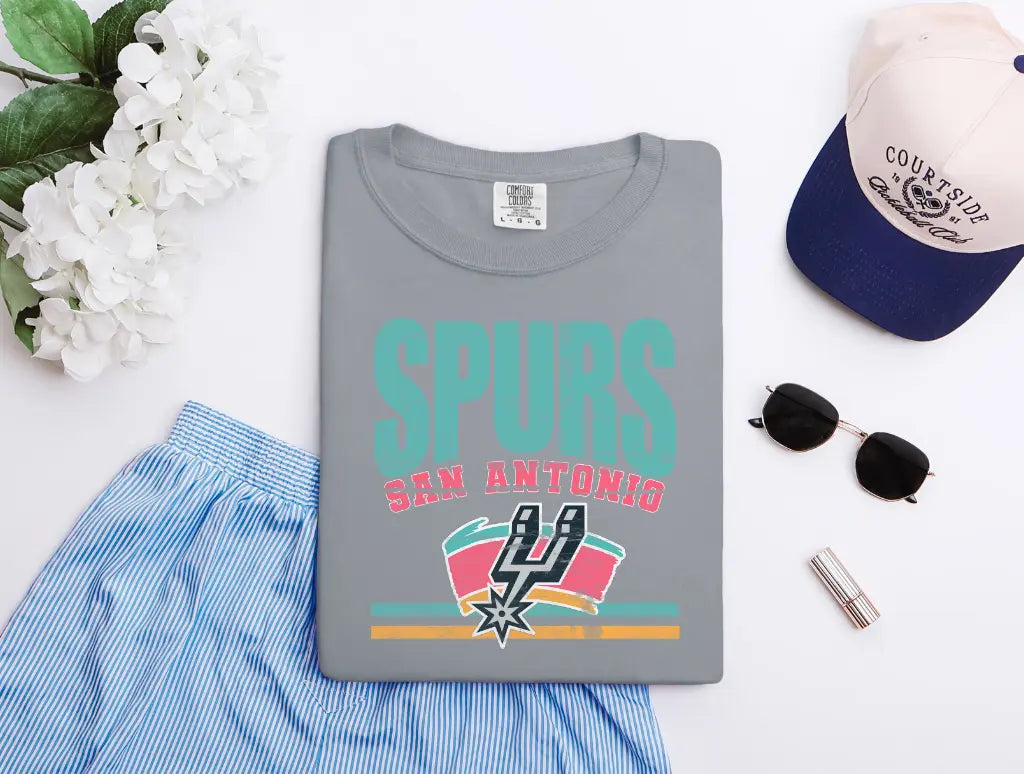 SA Spurs Retro brandedbybarta