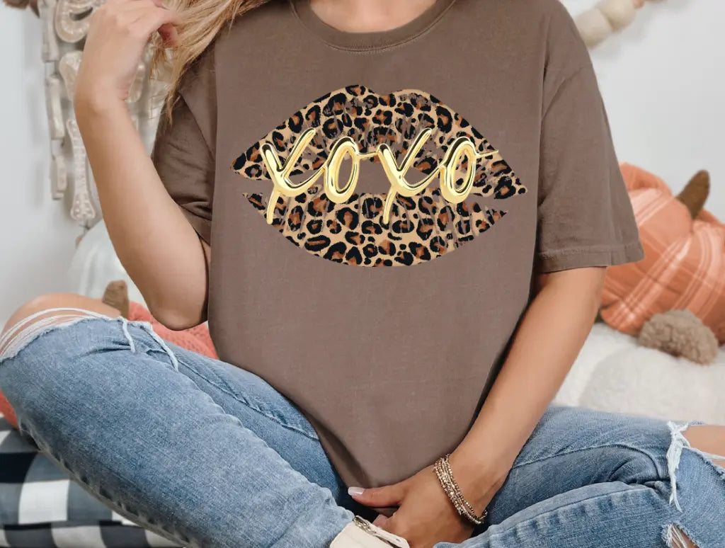 Leopard Lips XOXO brandedbybarta