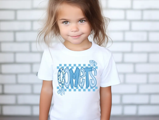 Blue Floral Comets brandedbybarta