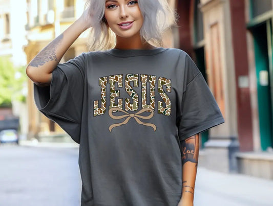 Jesus Camo Bow brandedbybarta