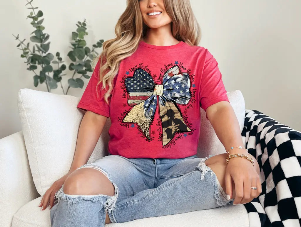 Honor The Brave Bow Branded By Barta