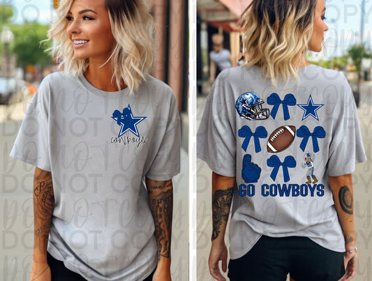 Cowboys Bow FB
