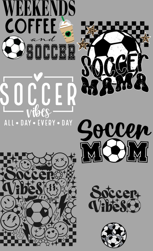 Soccer 3 Premade Gang Sheet