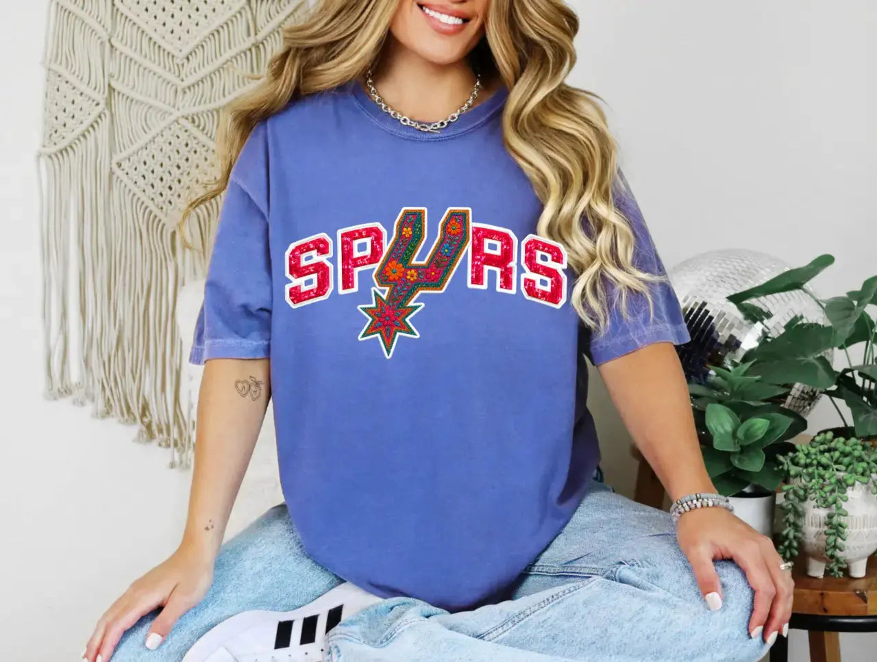 Spurs Fiesta Faux Embroidery brandedbybarta