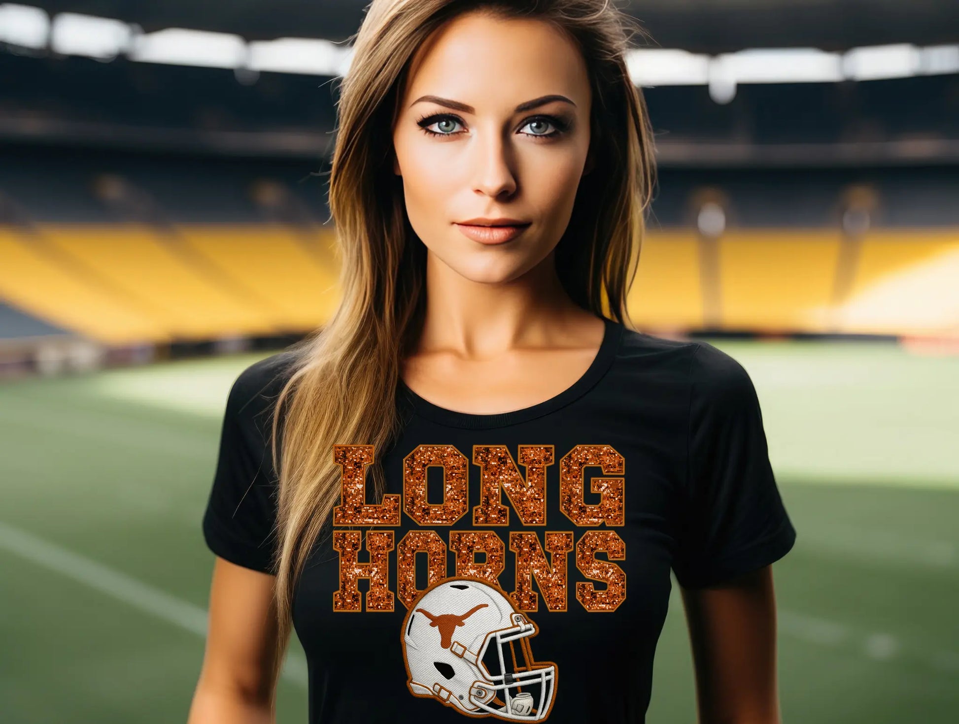 Faux Glitter Longhorns brandedbybarta