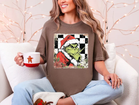 Green Guy Checkered brandedbybarta