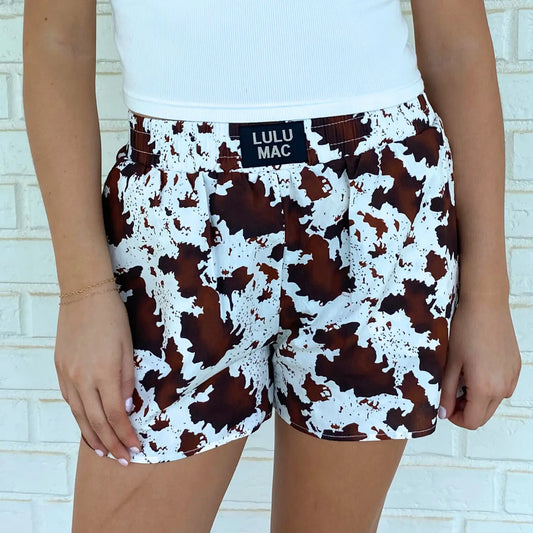 BXCW-COW PRINT: COW PRINT / Small Girlie Girl Originals