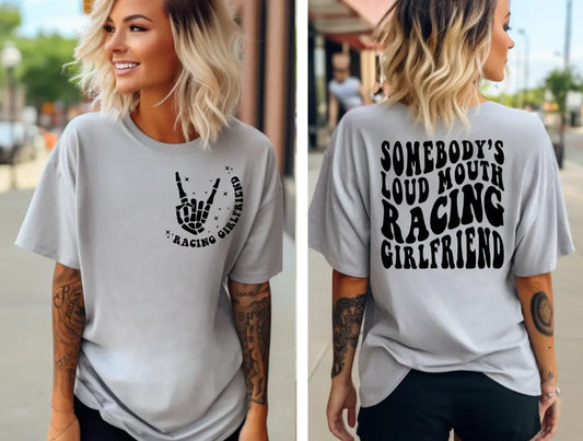 Loud Mouth Racing Girlfriend brandedbybarta