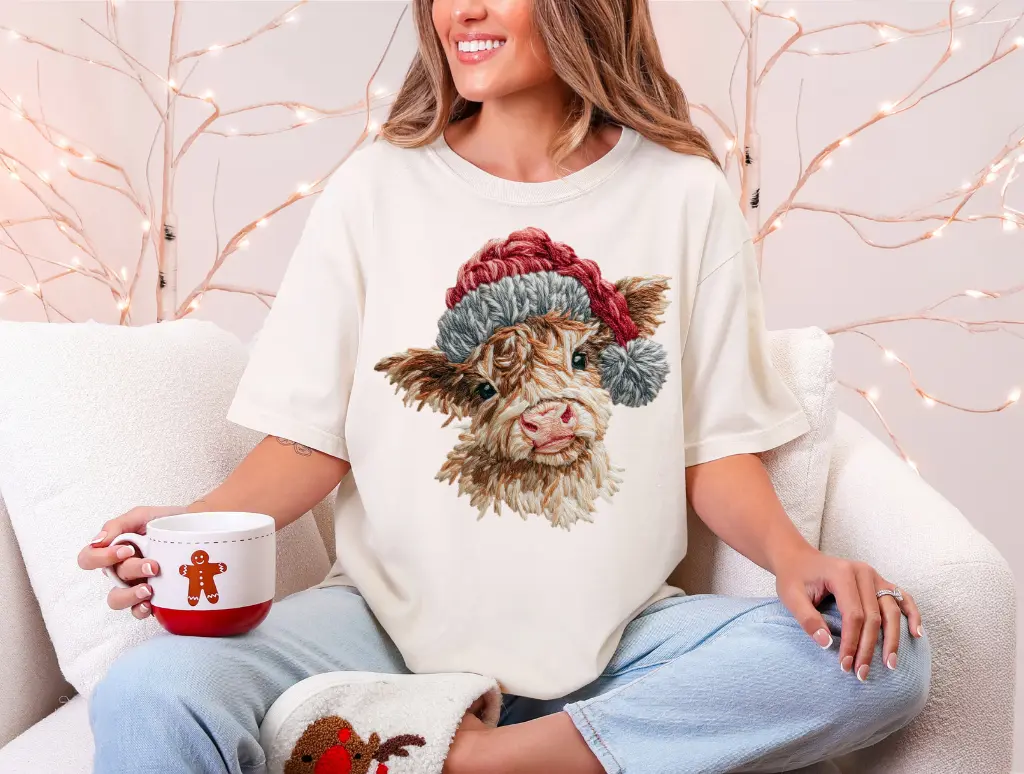 Christmas Cow brandedbybarta