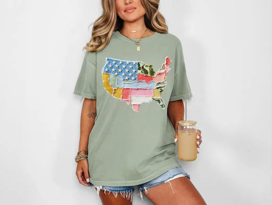 USA Patchwork brandedbybarta