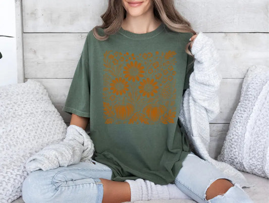 Fall Sunflowers Branded By Barta