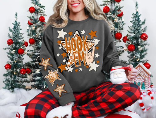 Hook em star add pocket for sleeve - Branded By Barta