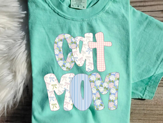 Floral Cat Mom brandedbybarta