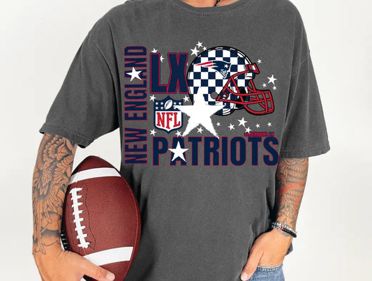 SB Football Red Checkered Helmet brandedbybarta