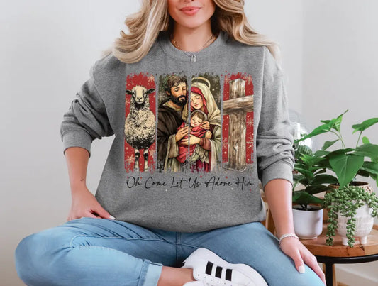 Oh Come Let Us Adore Him brandedbybarta