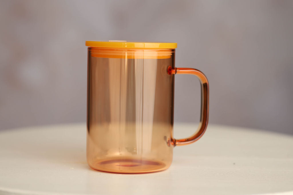 15 ounce glass mug