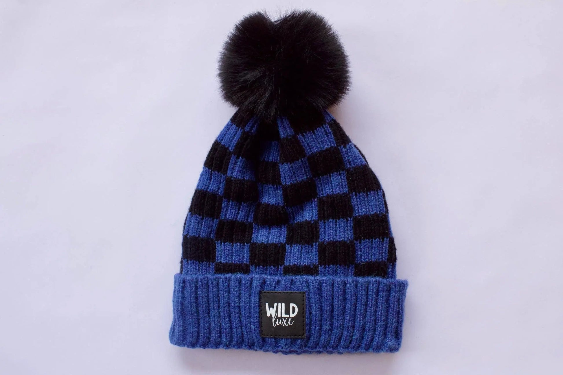 Checkered Beanies Wild Luxe