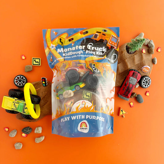 Monster Truck KidDough Play Kit Earth Grown KidDoughs (KidDoughs by EGKD)