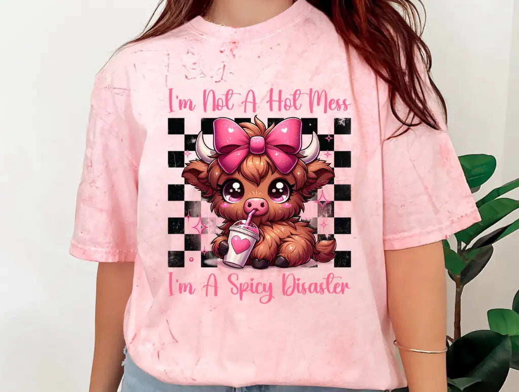 Highland Cow Spicy Disaster brandedbybarta