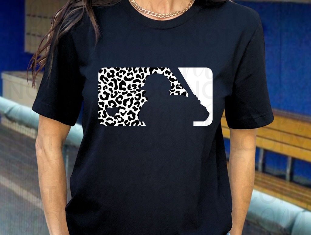 Leopard Baseball Major League Logo