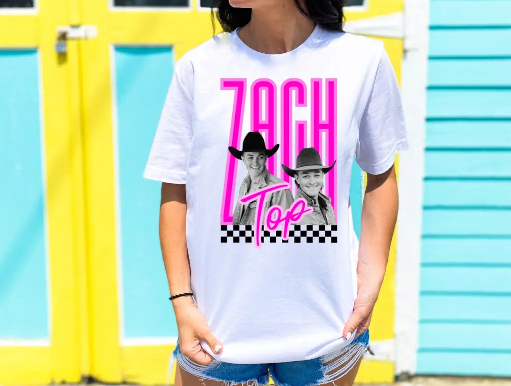 ZT- Neon Pink- CC Pink- Graphic Tee - Branded By Barta