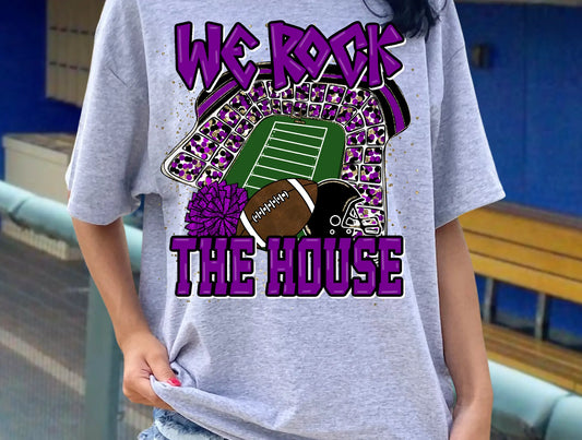 We Rock The House Purple brandedbybarta
