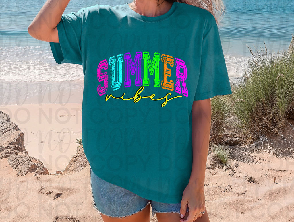 Summer vibes multi color