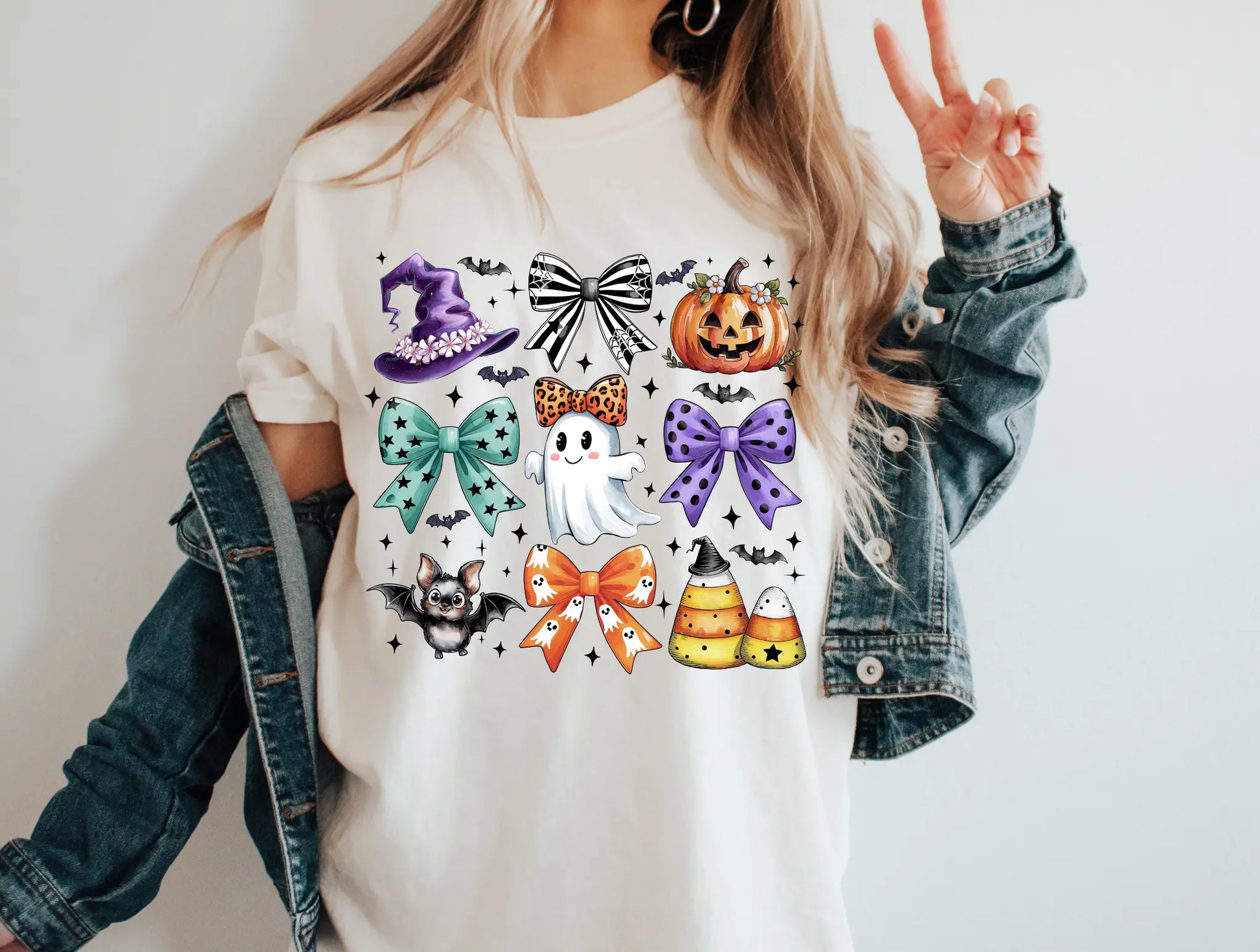 Halloween Bow Collage Branded By Barta