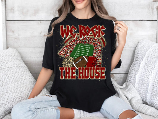 We Rock The House Maroon brandedbybarta