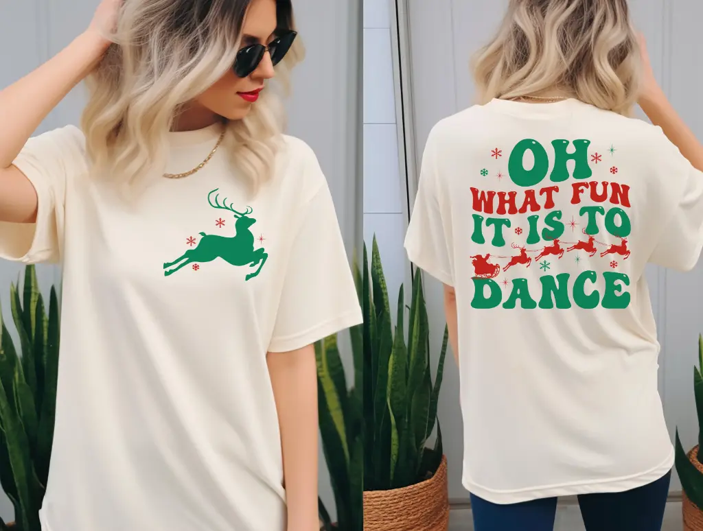 Oh What Fun It Is To Dance Christmas brandedbybarta