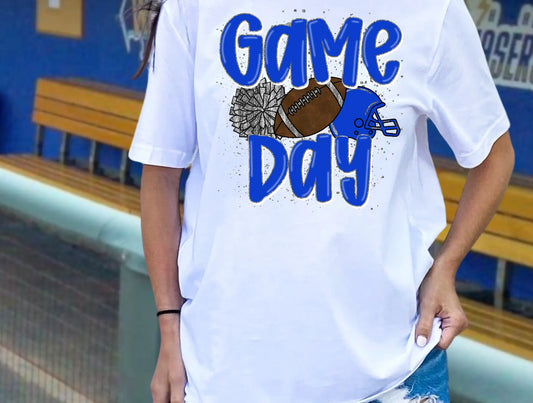 Game Day Blue brandedbybarta