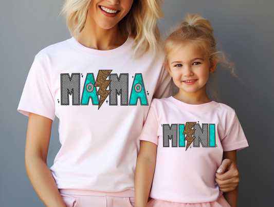 Mama + Mini Western Set