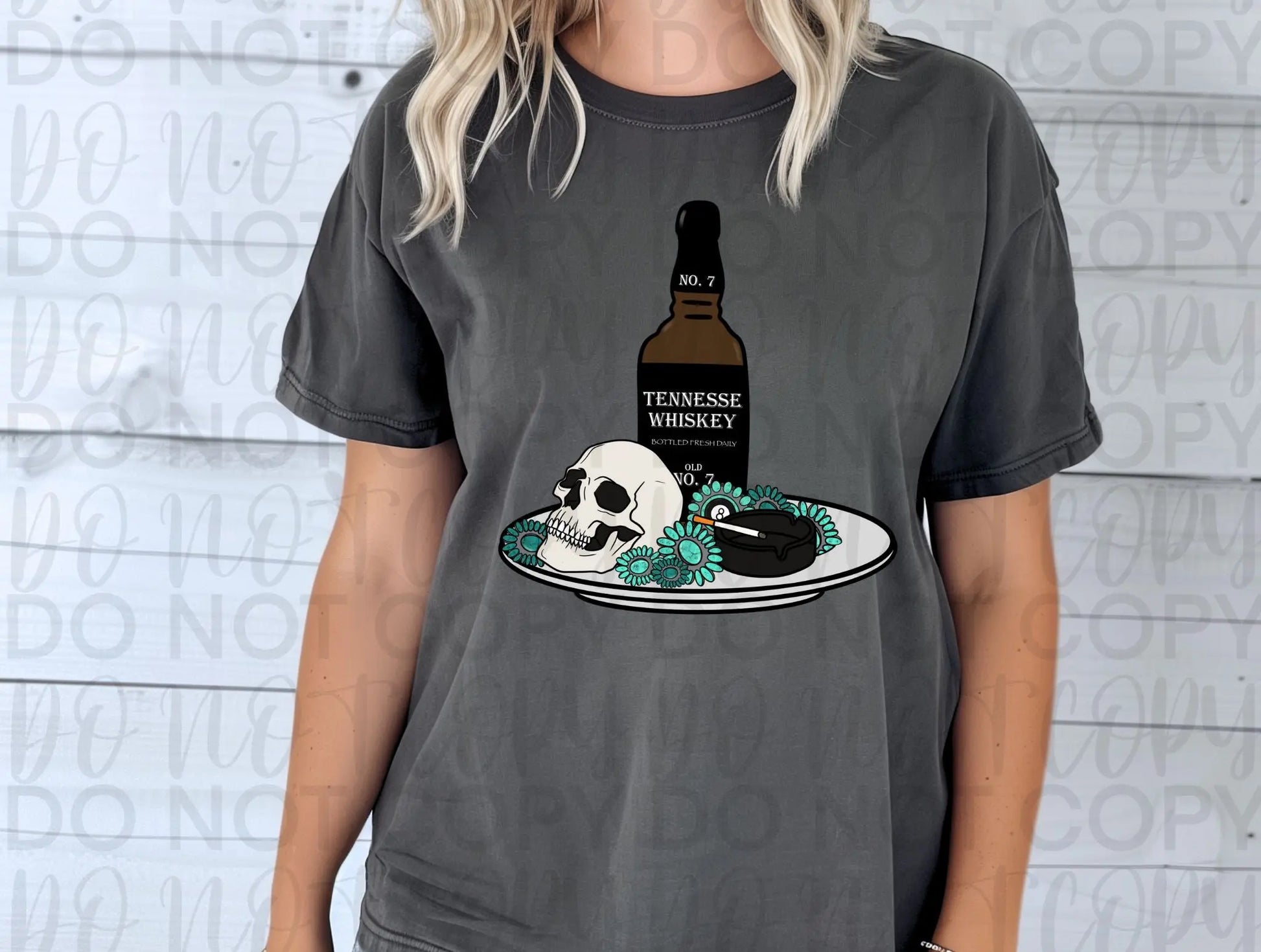 Tennessee whiskey turquoise - Branded By Barta