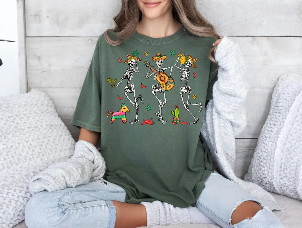 Fiesta Dancing Skeleton - Branded By Barta