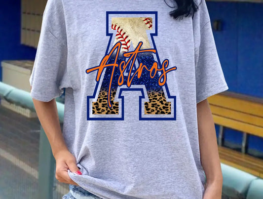Astros Faux Glitter brandedbybarta