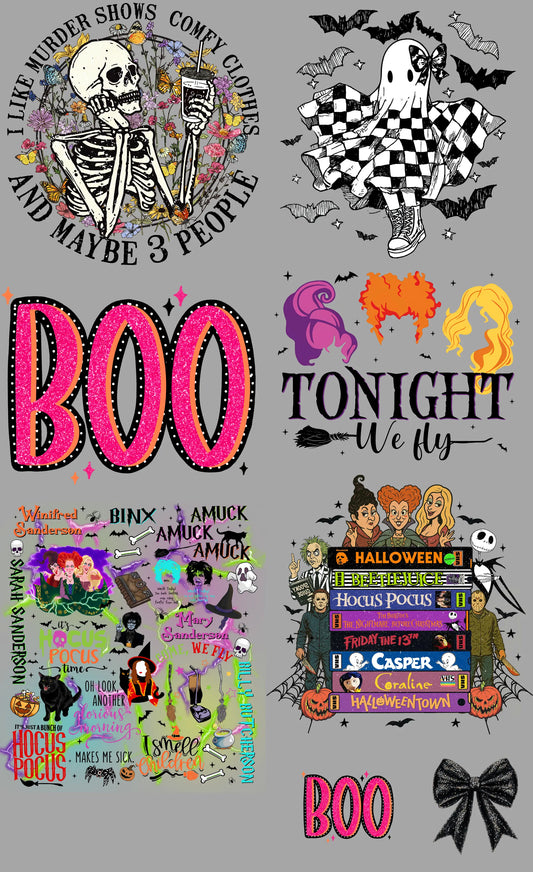 Halloween Boo Gang Sheet Mini Branded By Barta