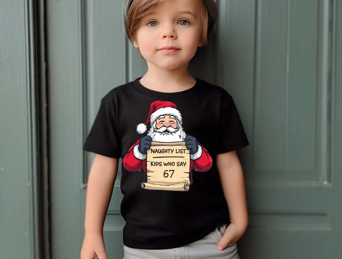 Naughty List Kids Who Say 67 brandedbybarta