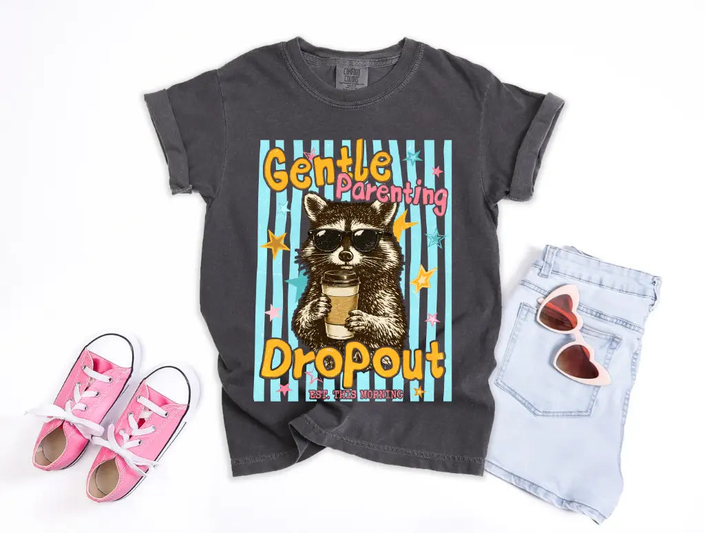 Mama Racoon Gentle Parenting Dropout brandedbybarta