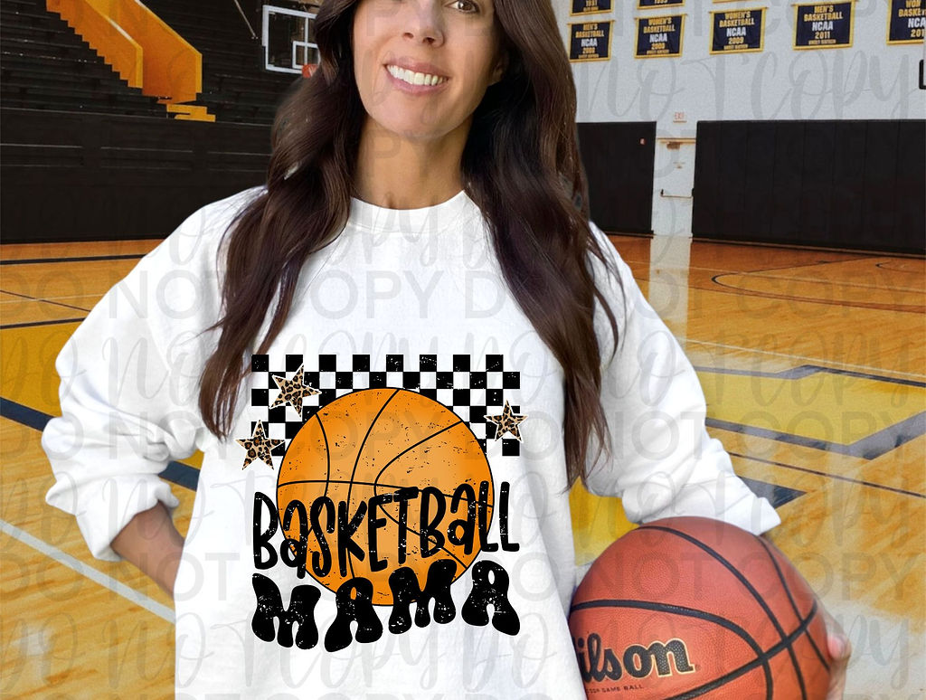 Basketball Mama Checkered