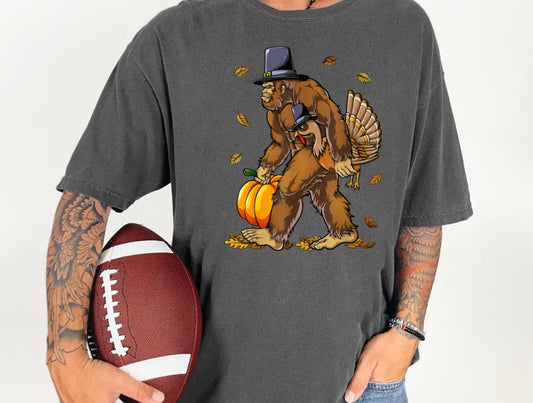 Thanksgiving Sasquatch brandedbybarta