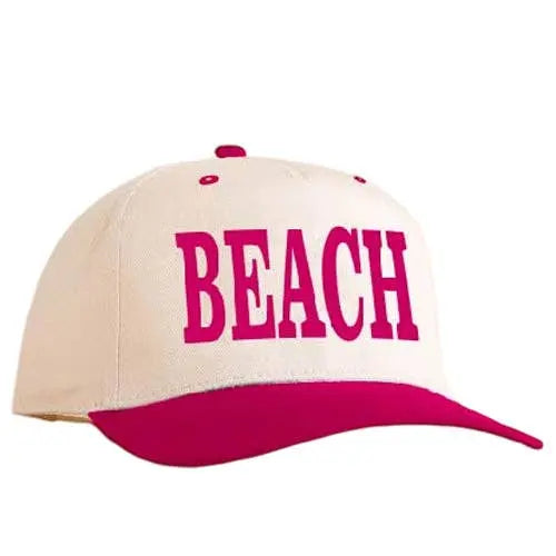 LM-3014 BEACH CAP HOT PINK Girlie Girl Originals