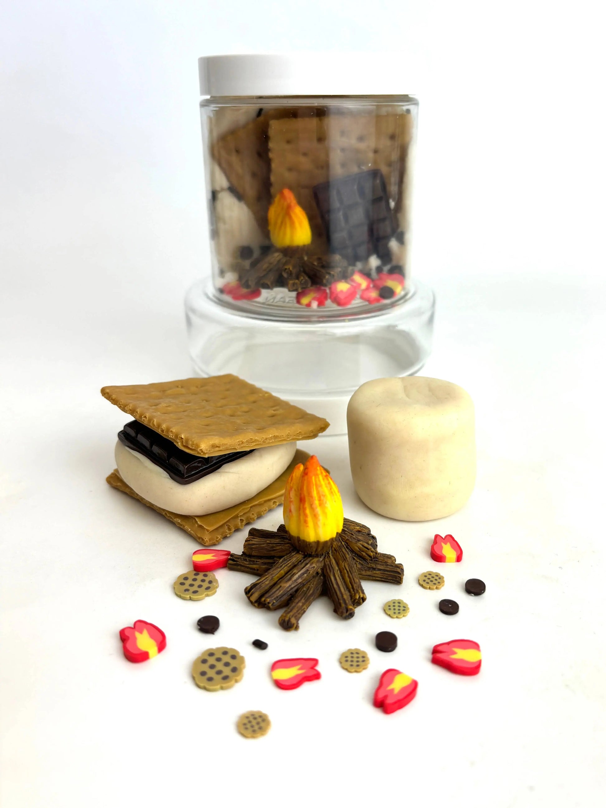 S'mores Mini Dough-To-Go Play Kit - Branded By Barta