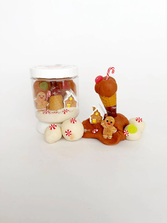 Gingerbread Mini Dough-To-Go Earth Grown KidDoughs (KidDoughs by EGKD)