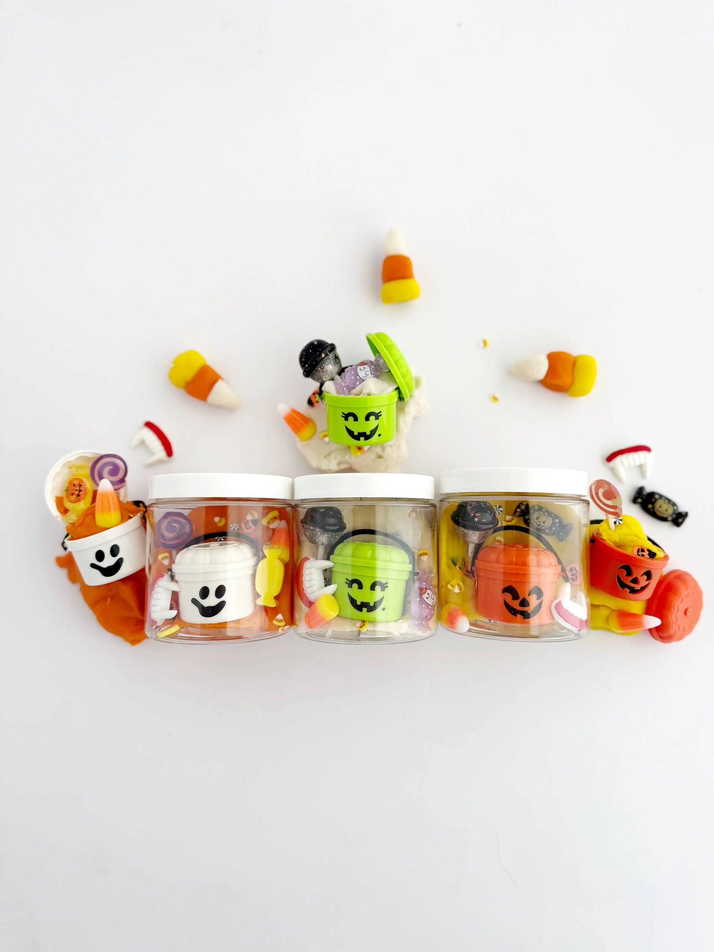 Trick or Treat Mini Dough-to-Go Assortment Earth Grown KidDoughs (KidDoughs by EGKD)