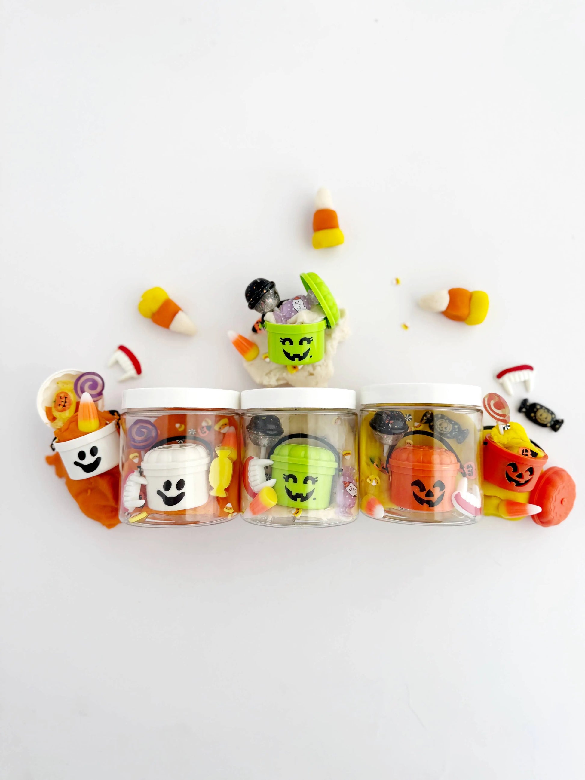 Trick or Treat Mini Dough-to-Go Assortment Earth Grown KidDoughs (KidDoughs by EGKD)
