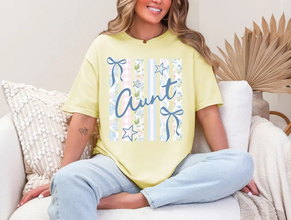 Aunt Floral Stripes brandedbybarta