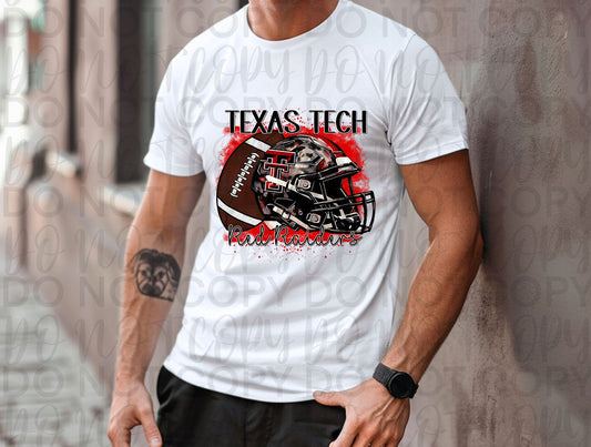 Texas Tech Red Raiders Football Helmet