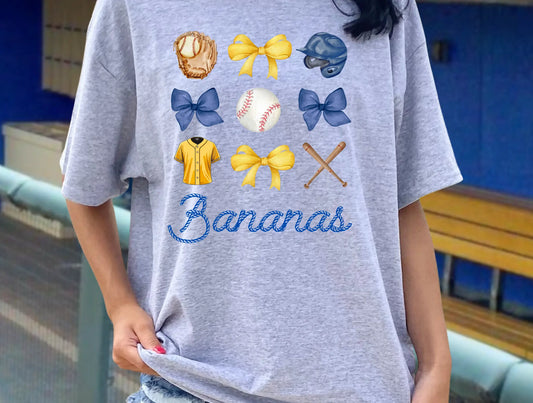 Bananas Coquette Bows brandedbybarta