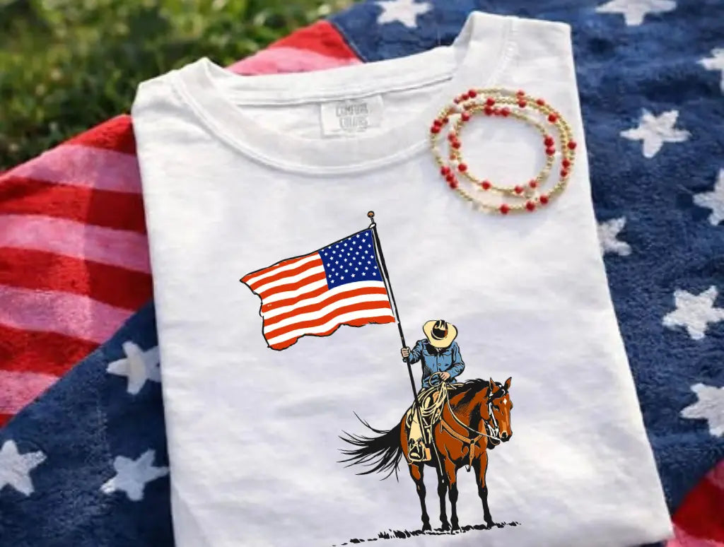 Cowboy American Flag brandedbybarta