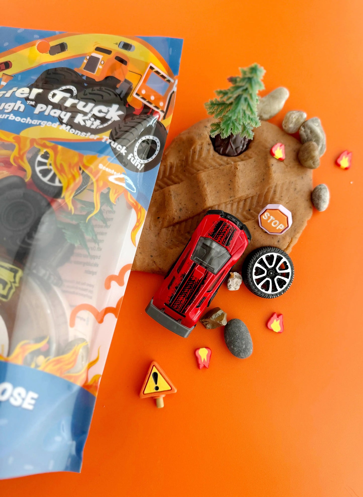 Monster Truck KidDough Play Kit Earth Grown KidDoughs (KidDoughs by EGKD)